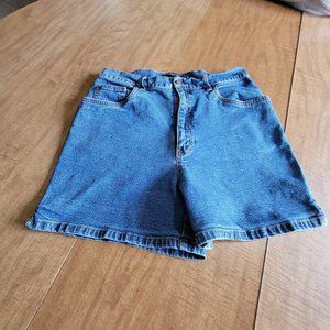 Bill Blass Jeans Size 10 Stretch Blue Denim Shorts